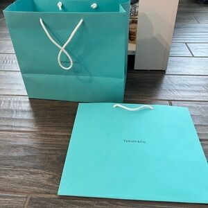 Tiffany & Co. Blue Shopping Bag Set